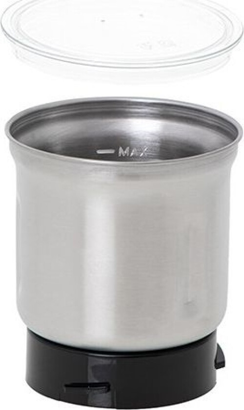 Camry coffee grinder. Metal cup with a lid for grinding CR 4444.1