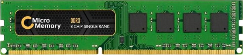 - DDR3 - modul - 4 GB - DIMM 240-pin - 1333 MHz / PC3-10600 - ikke-bufret - ikke-ECC - for Acer Aspire X1935, X1935 OB 23