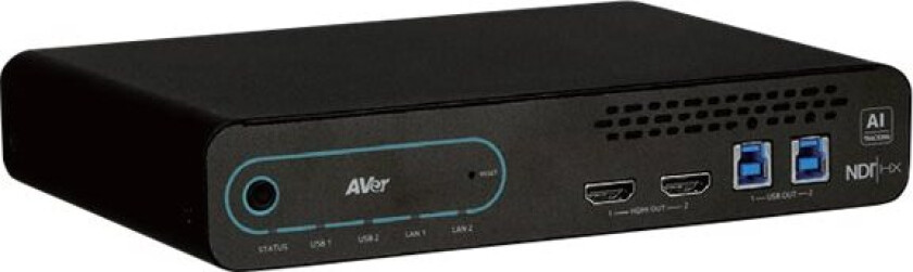 AVer MT300N NDI Matrix Tracking Box - Video/audio switch - 2 x HDMI - stasjonær - AC
