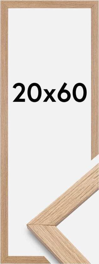 Ramme Stilren Akrylglass Eik 20x60 Cm