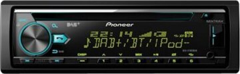 DEH-X7800DAB - Vogn - CD-mottaker - i instrumentbordet - Enkelt-DIN - 50 watt x 4