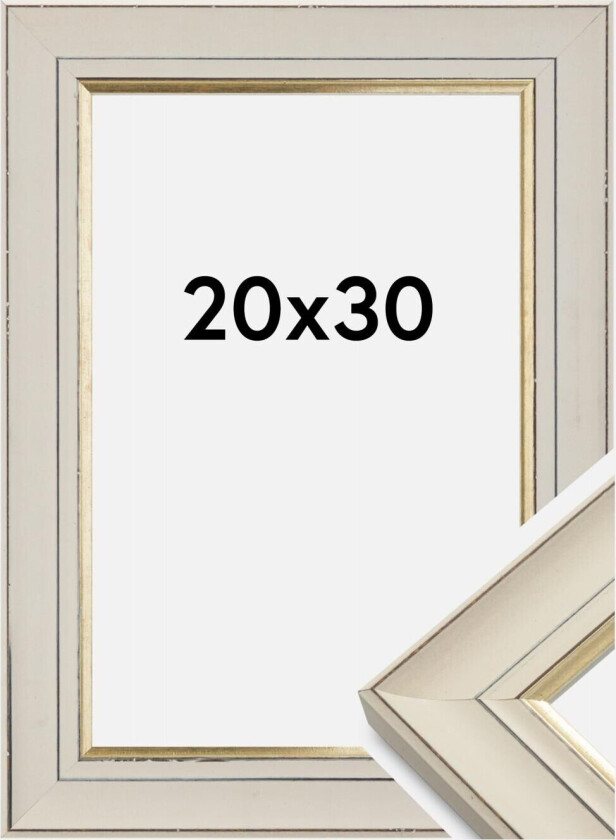 Ramme Sally Hvit 20x30 Cm