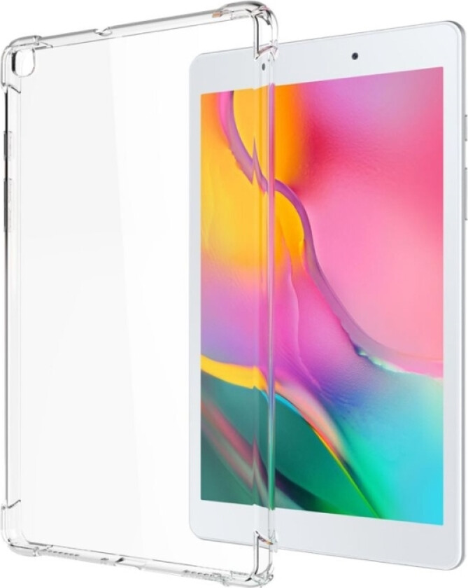 - Baksidedeksel for nettbrett - termoplast-polyuretan (TPU) - blank - 8 - for Samsung Galaxy Tab A (2019) (8 tommer)