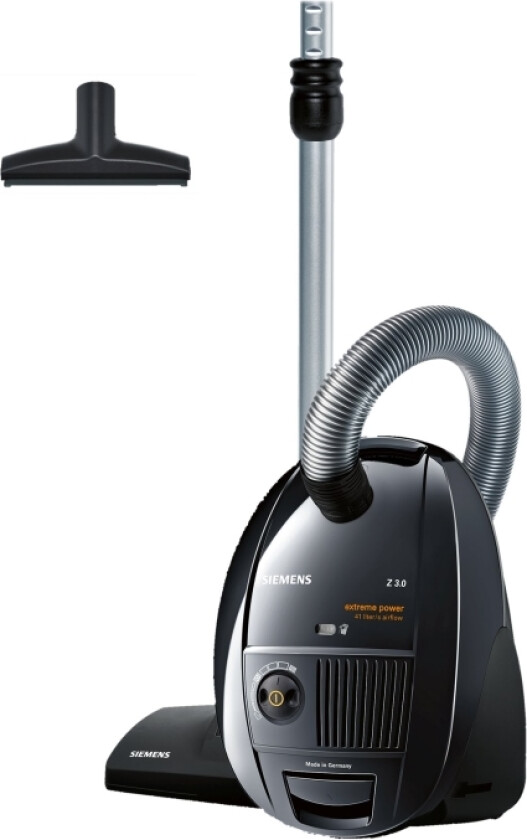 Z3.0 Extreme Power VSZ3XTRM11 - Støvsuger - kanister - pose - 1400 W - svart