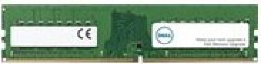 - DDR4 - modul - 8 GB - DIMM 288-pin - 3200 MHz / PC4-25600 - 1.2 V - ikke-bufret - ikke-ECC - Oppgradering - for G5 OptiPlex 7090, XE3 Precision 3430, 3431, 3630, 3930 Vostro 3671, 3710 XPS 8940