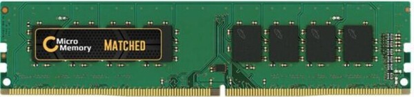 - DDR4 - modul - 4 GB - DIMM 288-pin - 2133 MHz / PC4-17000 - 1.2 V - ikke-bufret - ikke-ECC - for EliteDesk 800 G2 (SFF, tower) ProDesk 400 G3 (micro tower, SFF), 490 G3 (micro tower)