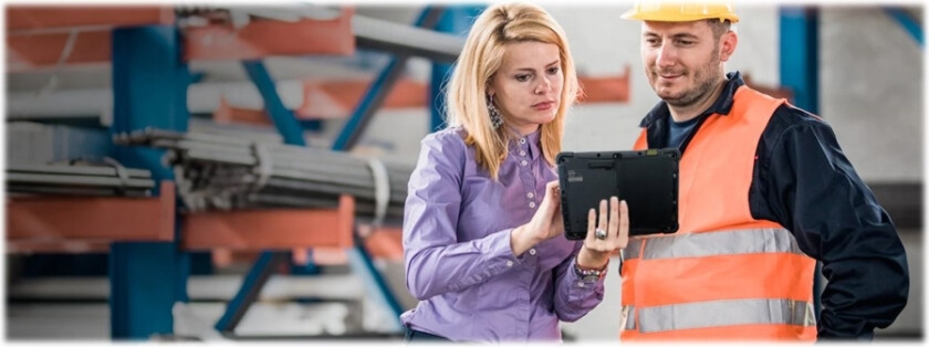 RT10A - Tablet - robust - Android 9.0 (Pie) - 32 GB - 10.1 (1920 x 1200) - strekkodeleser - microSD-spor