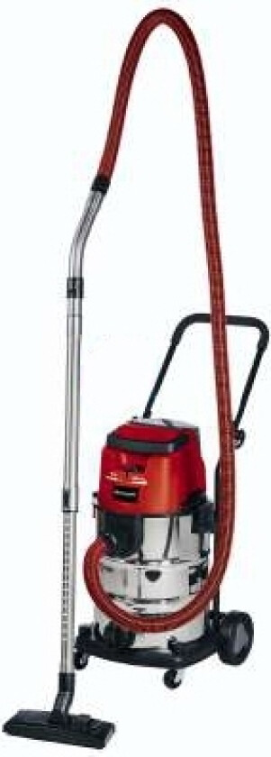 TE-VC 36/30 Li S-Solo, Trommelvakuum, Tørr & våt, Støv pose, 30 l, Filtrering, 76 dB - Uten batteri og opplader