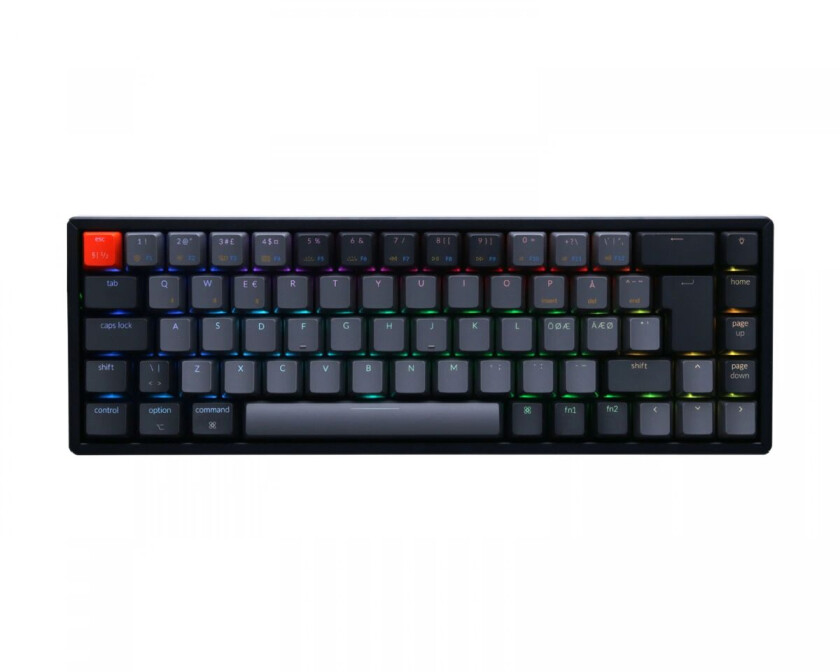 K6 Rgb Trådløs Hotswap Tastatur [Gateron Red]