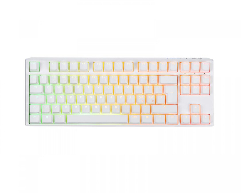 One 3 Tkl Pure White Rgb Hotswap Tastatur [Mx Silent Red]