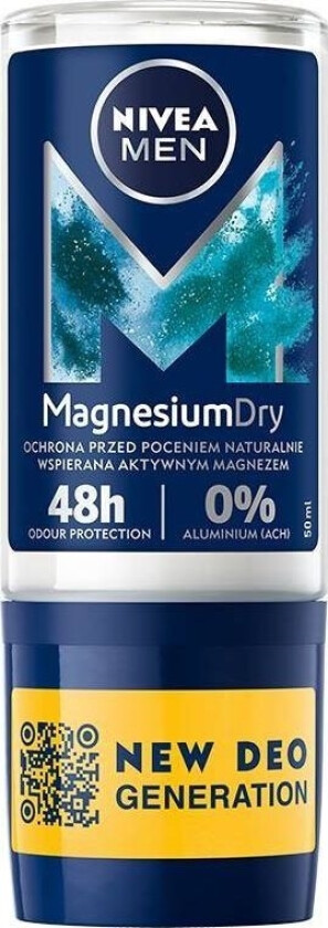 Nivea NIVEA_Men Magnesium Dry Antiperspirant roll-on 50ml