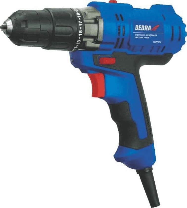 boremaskin med ledning (DED7974)