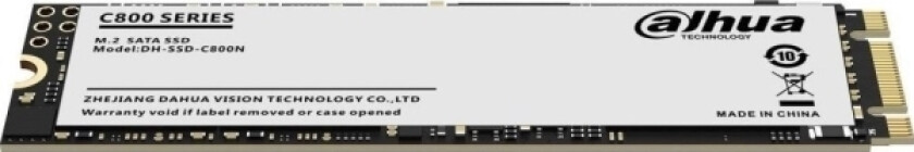 Ssd, Dahua, 256gb (m.2, sata, nvme, 3d nand, skrivehastighet 510 mbyte/sek, lesehastighet 530 mbyte/sek, 2,2 mm, tbw 100 tb)