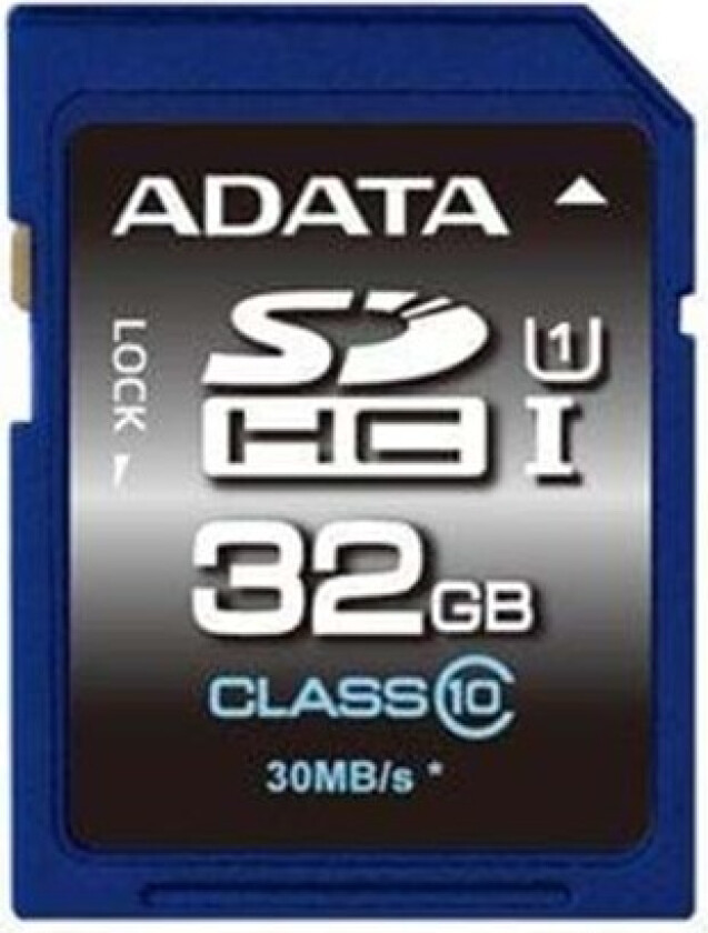 A-Data ADATA Premier - Flashminnekort - 32 GB - UHS Class 1 / Class10 - SDHC UHS-I