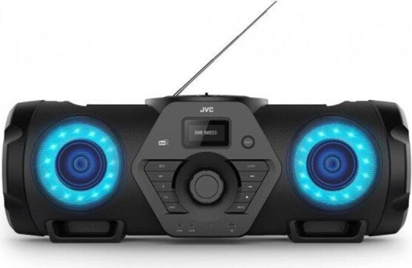 RV-NB300DABBP, DAB+, 87,5 - 108 MHz, 174.9 - 239.2 MHz, Spiller, CD, CD-R, CD-RW, Tilfeldig