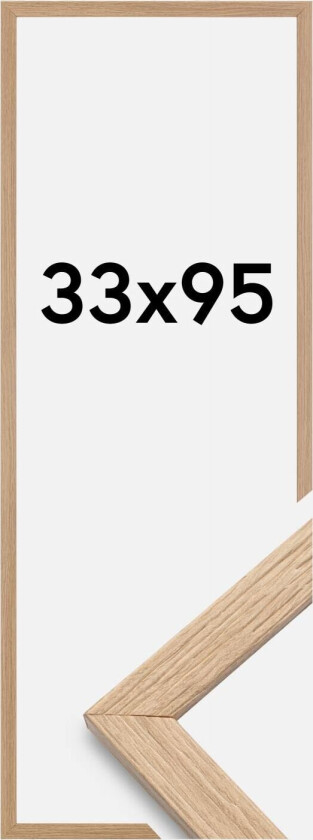Ramme Stilren Akrylglass Eik 33x95 Cm
