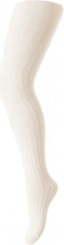 MP 128 Wool Rib Tights 432 Offwhite str. 0-6 mdr/60 cm