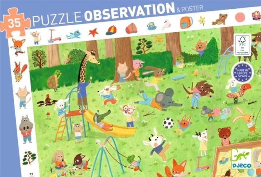 Observationspuslespil Haven