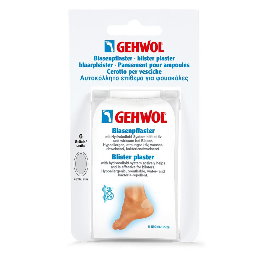 Blister Plaster, Large, 6 stk.