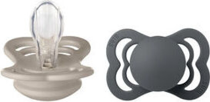 Supreme Silicone Smokker 2-pakning Sand/Iron str. Str. 1