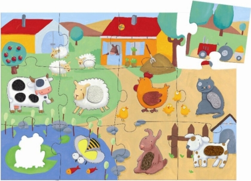 Følepuslespil Bondegård