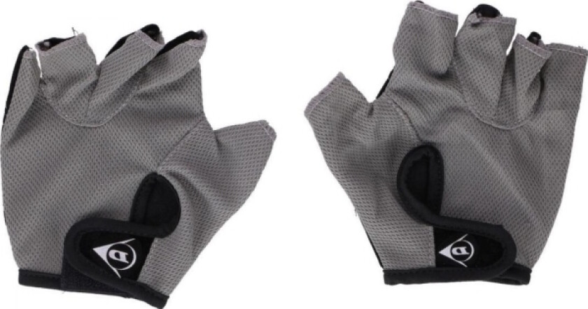 DUNLOP senior sykkelhansker, størrelse M, grå