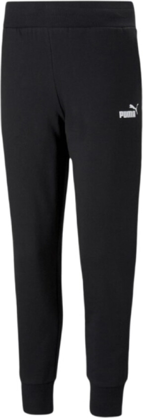 Lange sportsbukser Puma Ess Sweat Fl Cl Svart Dame