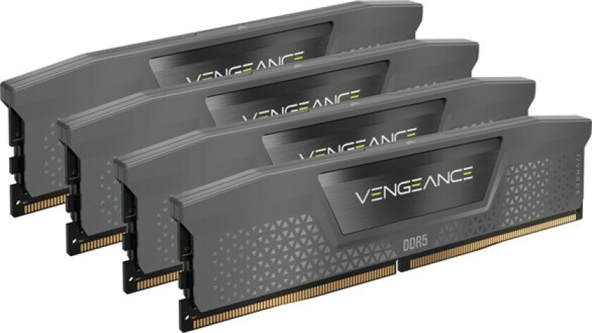Vengeance DDR5-6400 - 96GB - CL32 - Dual Channel (2 stk) - Intel XMP - Svart