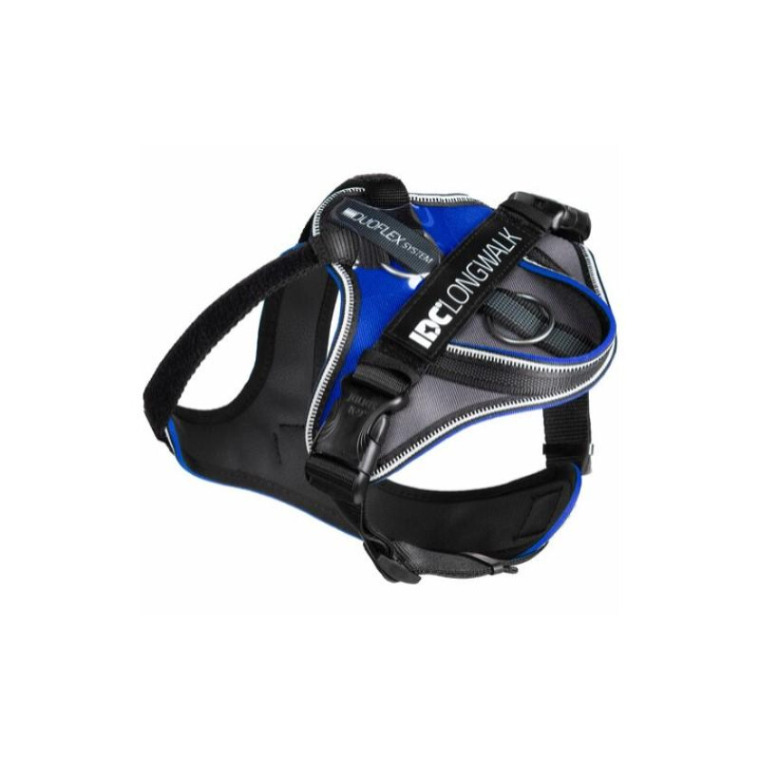 IDC Longwalk Hundesele Blå/Grå XL