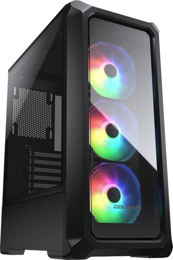 Cougar Archon 2 RGB, Midi Tower, PC, Sort, ATX, Micro ATX, Mini-ITX, Herdet glass, Spilling