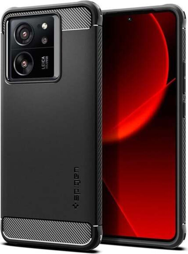 Spigen Rugged Armor Xiaomi 13T/13T Pro black/black matte ACS07502