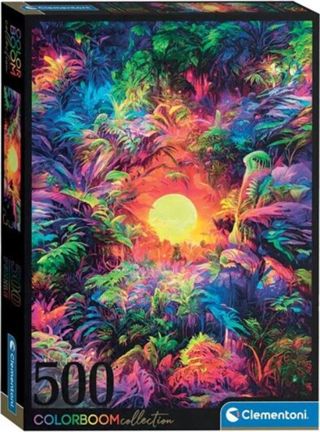 Pussel Clementoni Colorboom Psychedelic Jungle 500 Delar