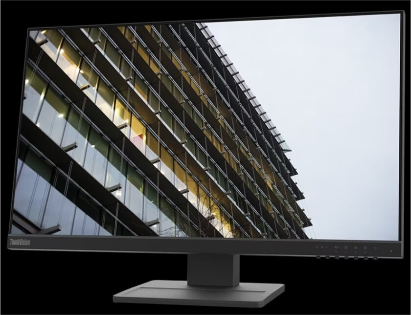ThinkVision E24-27 23,8 tommers IPS FHD 16:9 250cd/ms 4ms HDMI DP VGA