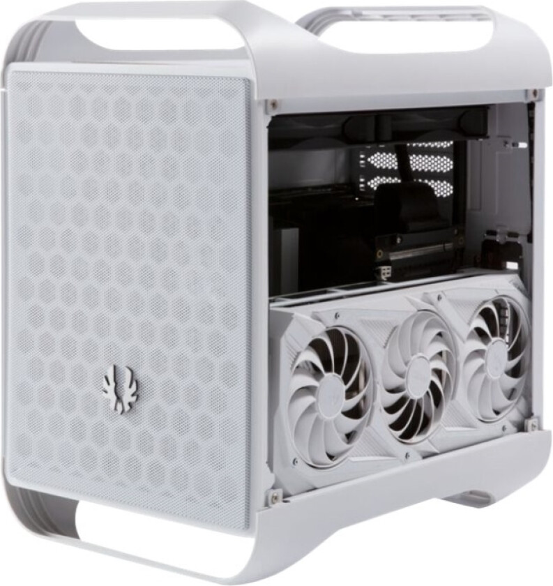 BFC-PM2-300-WWGSW-3A, Midi Tower, PC, Hvit, Micro ATX, Mini-ITX, Plast, Stål, 16,5 cm