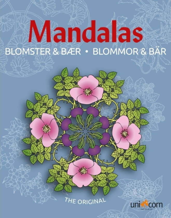 Mandalas med Blomster & Bær