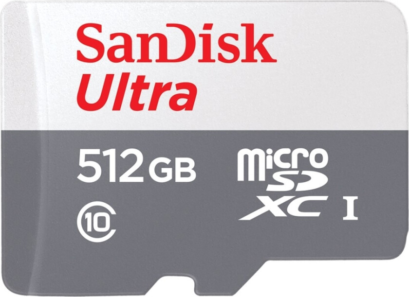 Ultra - Flashminnekort - 512 GB - Class 10 - microSDXC UHS-I