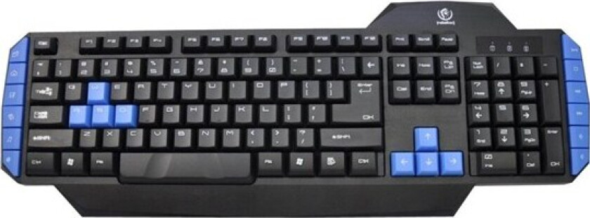 Warrior - Tastatur - Svart