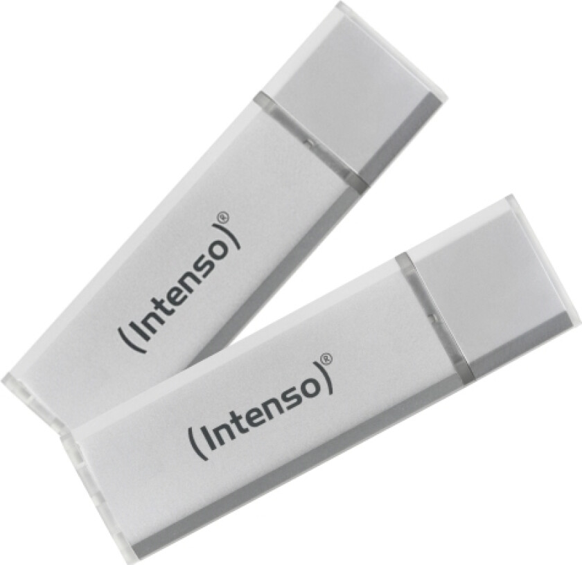 USB-Penn INTENSO 3531490 64 GB 2 enheter Sølv
