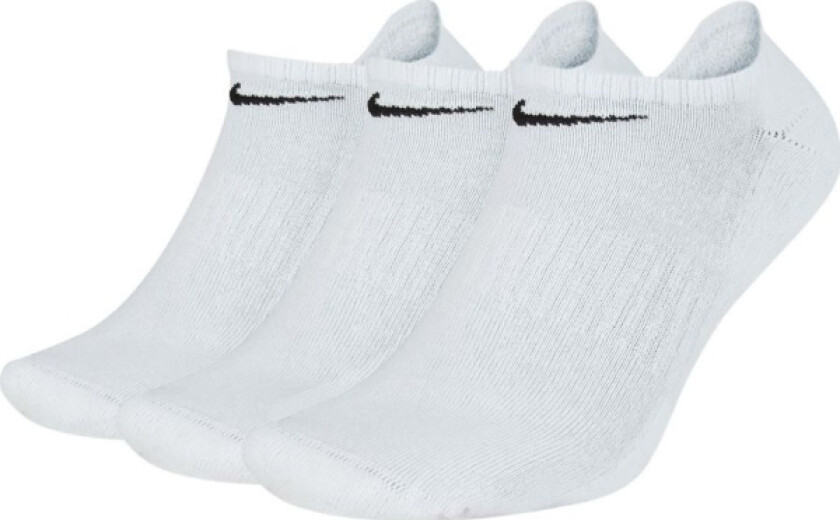 Ankelsokker Nike Everyday Cushioned 3 par Hvit