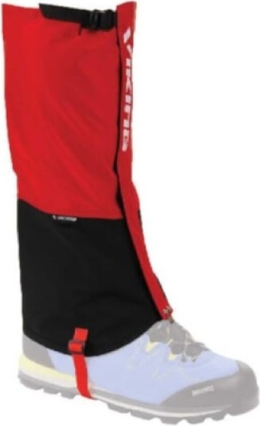 Viking Kanion gamasjer, svart og rød, størrelse S (850/20/3723/34/S)