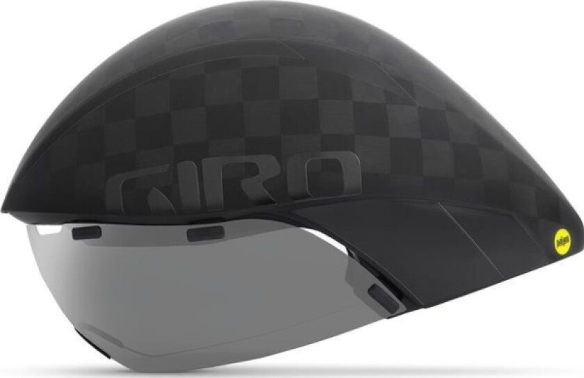 GIRO Time hjelm GIRO AEROHEAD ULTIMATE INTEGRATED MIPS matt svart glans svart størrelse S (51-55 cm)