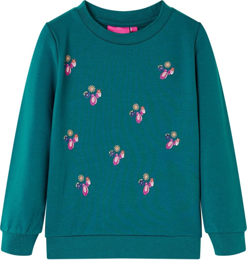 Barnegenser mørkegrønn 140