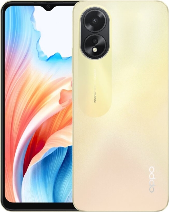 Oppo Smarttelefoner Oppo 128 GB 4 GB RAM MediaTek Helio G85 Gyllen