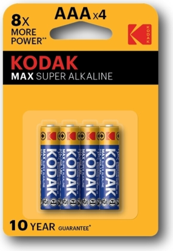 Batterier MAX AAA 1,5 V