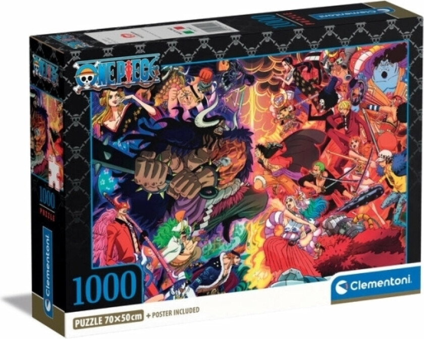 Clementoni Puzzle 1000el Anime One piece 39922