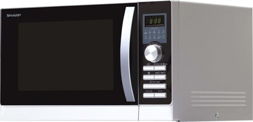 Home Appliances Microwaves, Kombinasjon mikrobølge, 25 l, 900 W, Knapper, Rotasjon, Sølv, 1100 W