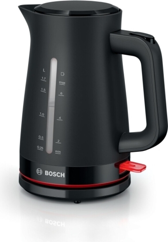 TWK3M123, 1,7 l, 2400 W, Sort, Vannivåindikator, Overopphetingsbeskyttelse, Trådløs