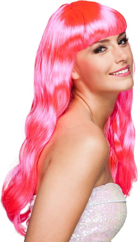 Parykk Chique Neonrosa