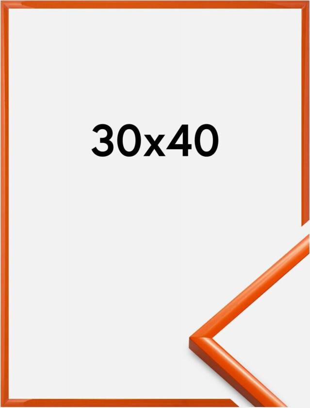 Ramme New Lifestyle Akrylglass Orange 30x40 Cm