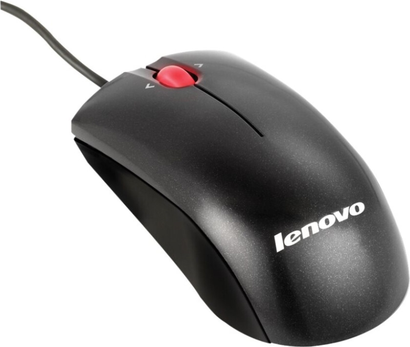 - Mus - optisk - 3 knapper - kablet - USB - ASM